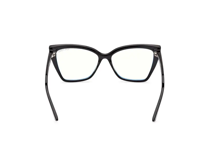 TOM FORD Donna FT5844-B 1 Montature da vista Iniettato Nero Cat Eye Normale miniatura 3