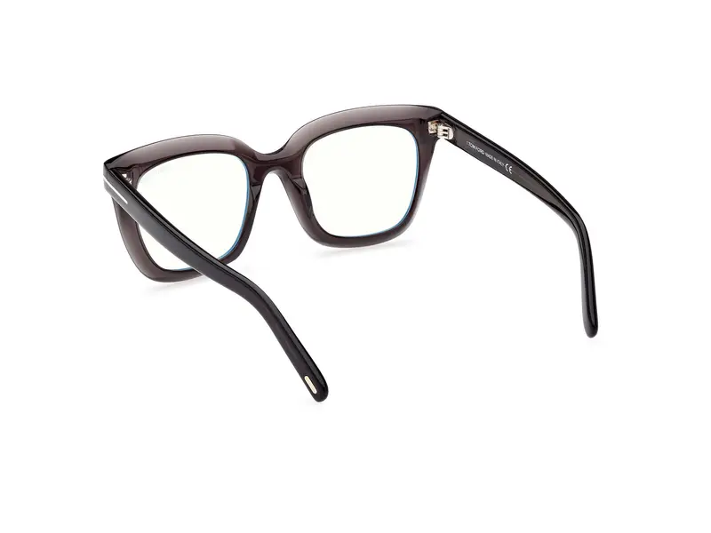 TOM FORD Donna FT5880-B 20 Montature da vista Acetato Grigio Squadrata Normale miniatura 3