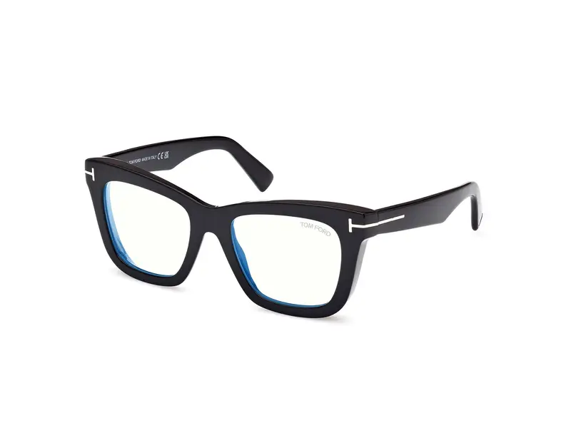 TOM FORD Donna FT5881-B 1 Montature da vista Acetato Nero  Squadrata Normale