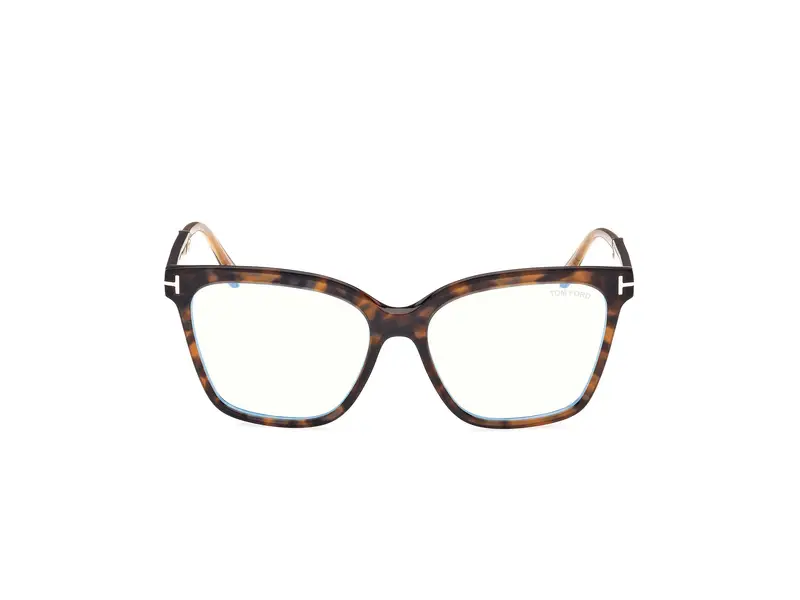 TOM FORD Donna FT5892-B 52 Montature da vista Acetato Havana Squadrata Normale miniatura 2