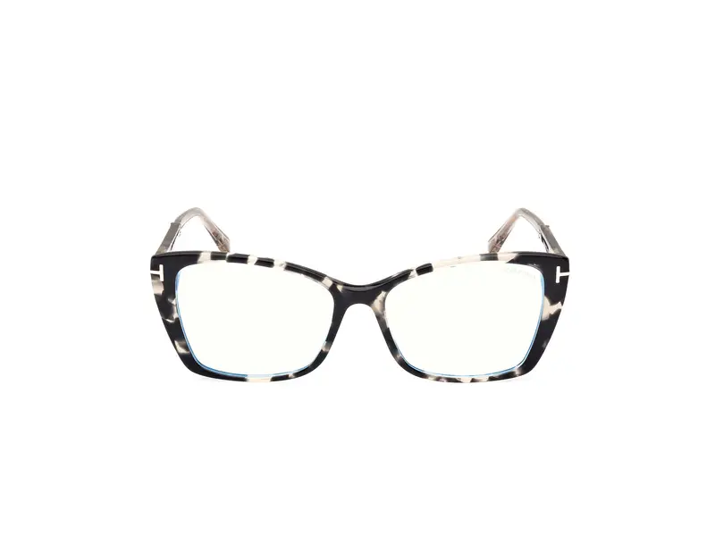 TOM FORD Donna FT5893-B 5 Montature da vista Acetato Nero Farfalla Normale miniatura 2