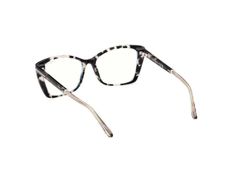 TOM FORD Donna FT5893-B 5 Montature da vista Acetato Nero Farfalla Normale miniatura 3