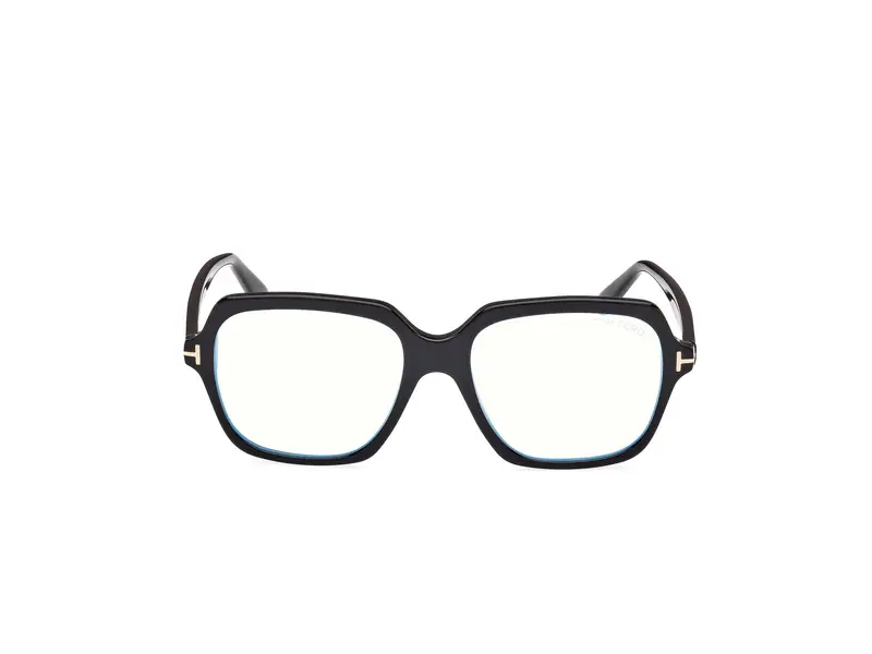 TOM FORD Donna FT5908-B 1 Montature da vista Acetato Nero Geometrica Normale miniatura 2