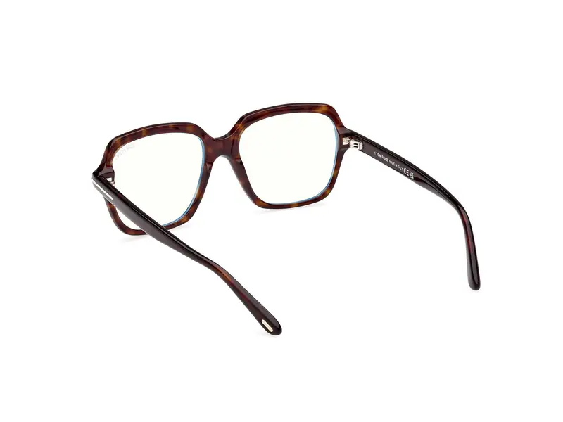 TOM FORD Donna FT5908-B 52 Montature da vista Acetato Havana Geometrica Normale miniatura 3