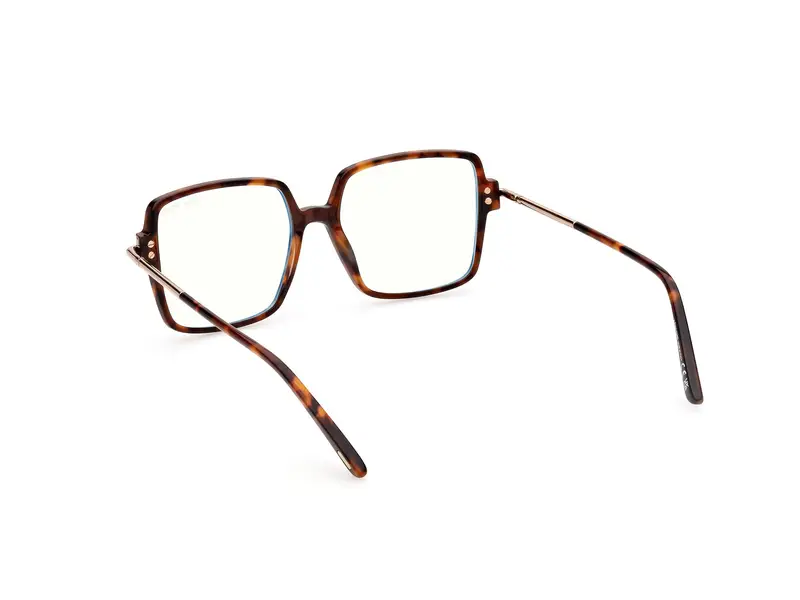 TOM FORD Donna FT5915-B 52 Montature da vista Acetato Havana Squadrata Normale miniatura 3