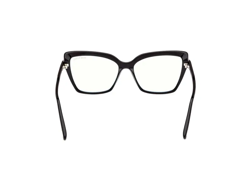 TOM FORD Donna FT5948-B 1 Montature da vista Acetato Nero Cat Eye Normale miniatura 3