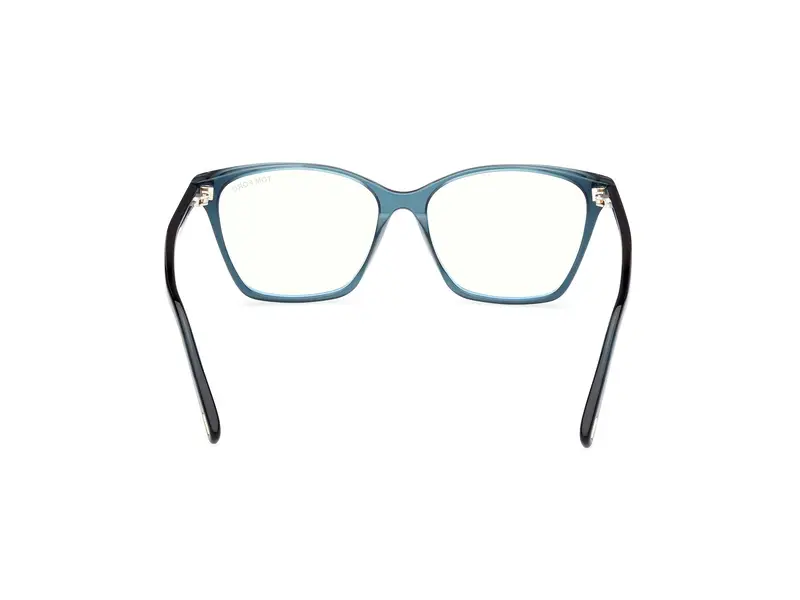 TOM FORD Donna FT5949-B 92 Montature da vista Acetato Blu Cat Eye Normale miniatura 3