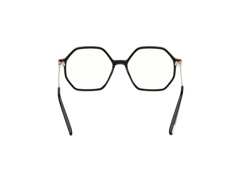 TOM FORD Donna FT5952-B 1 Montature da vista Acetato Nero Geometrica Normale miniatura 3