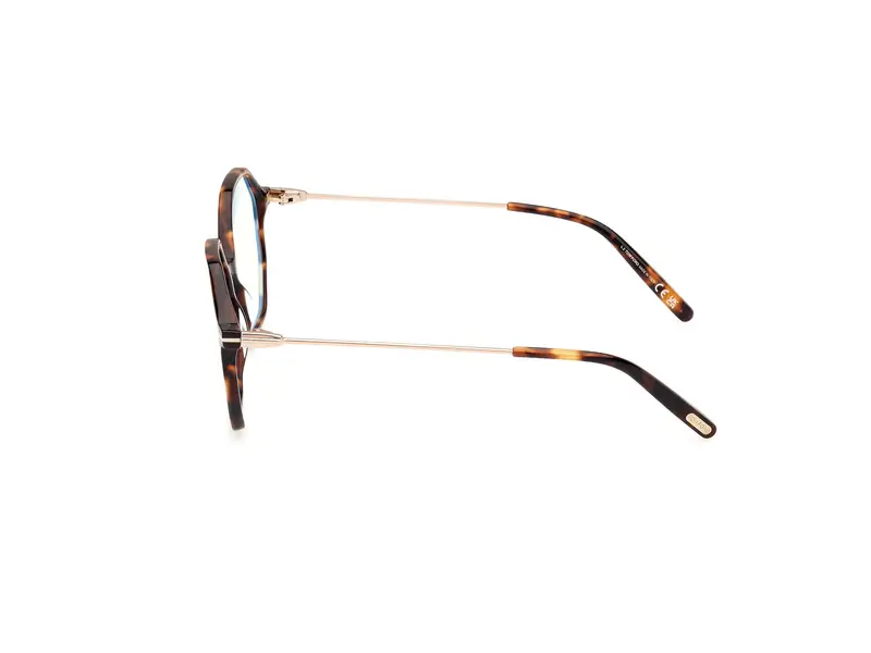 TOM FORD Donna FT5952-B 52 Montature da vista Acetato Havana Geometrica Normale miniatura 2