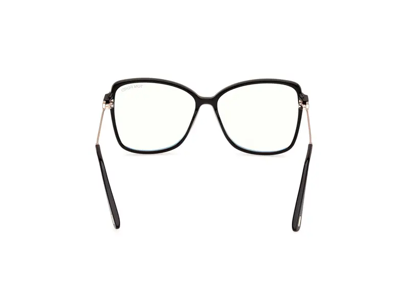 TOM FORD Donna FT5953-B 1 Montature da vista Acetato Nero Farfalla Normale miniatura 3