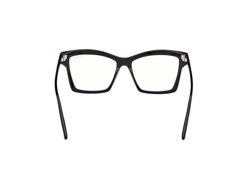 TOM FORD Donna FT5964-B 1 Montature da vista Acetato Nero Squadrata Normale miniatura 3