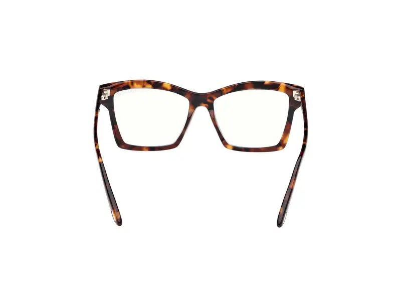 TOM FORD Donna FT5964-B 52 Montature da vista Acetato Havana Squadrata Normale miniatura 3