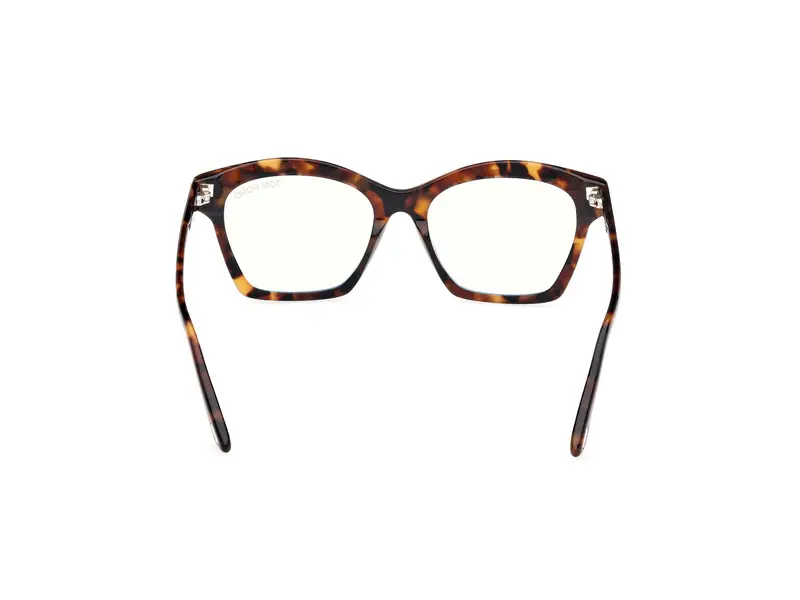 TOM FORD Donna FT5965-B 52 Montature da vista Acetato Havana Squadrata Normale miniatura 3