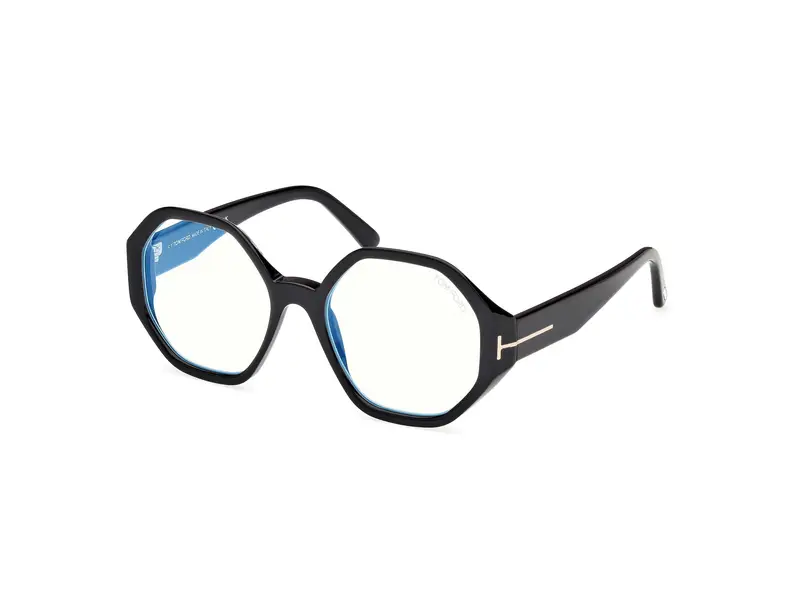 TOM FORD Donna FT5967-B 1 Montature da vista Acetato Nero  Geometrica Normale