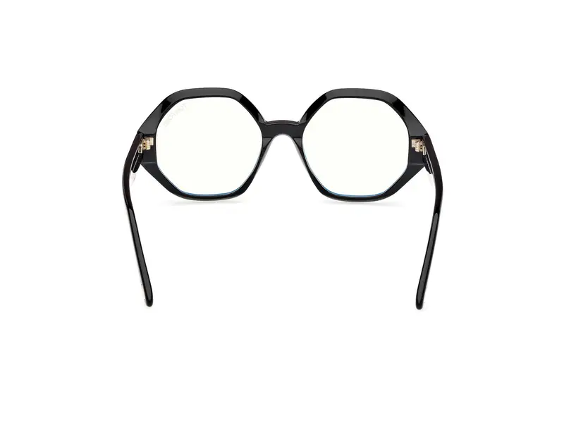 TOM FORD Donna FT5967-B 1 Montature da vista Acetato Nero Geometrica Normale miniatura 3