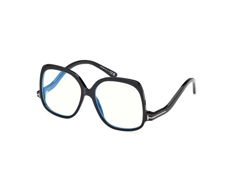 TOM FORD Donna FT5968-B 1 Montature da vista Acetato Nero  Squadrata Normale
