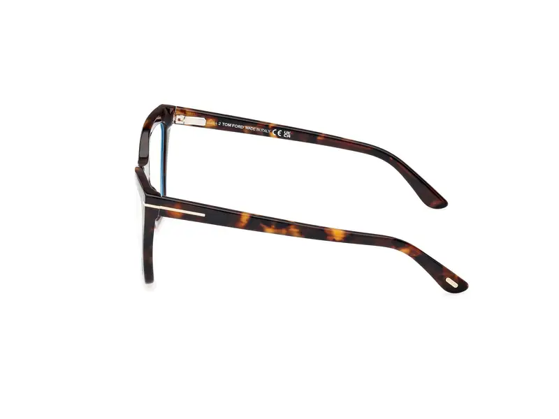 TOM FORD Donna FT5971-B 52 Montature da vista Acetato Havana Cat Eye Normale miniatura 2