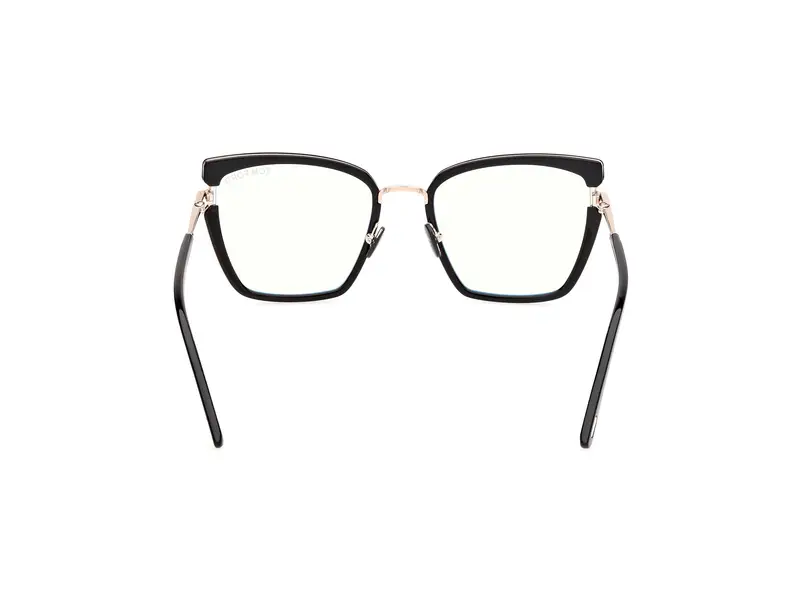 TOM FORD Donna FT5984-B 1 Montature da vista Iniettato Nero Farfalla Normale miniatura 3