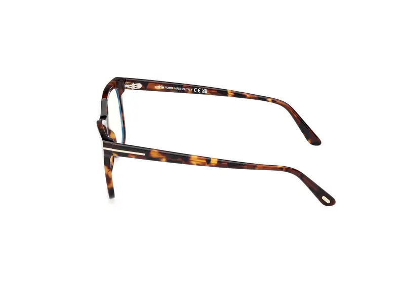 TOM FORD Donna FT5986-B 52 Montature da vista Acetato Havana Squadrata Normale miniatura 2