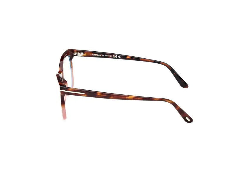 TOM FORD Donna FT5986-B 56 Montature da vista Acetato Havana Squadrata Normale miniatura 2
