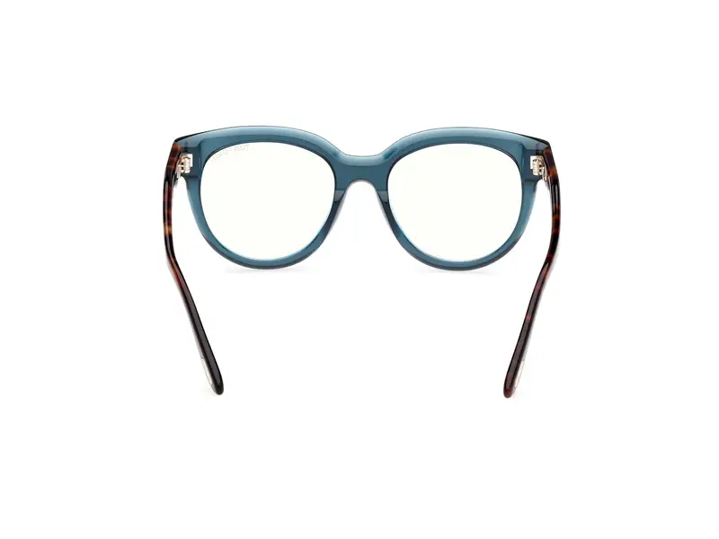 TOM FORD Donna FT5987-B 92 Montature da vista Acetato Blu Farfalla Normale miniatura 3