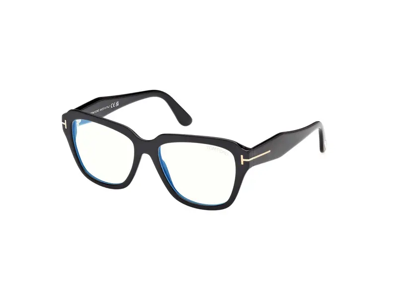 TOM FORD Donna FT5988-B 1 Montature da vista Acetato Nero Squadrata Normale