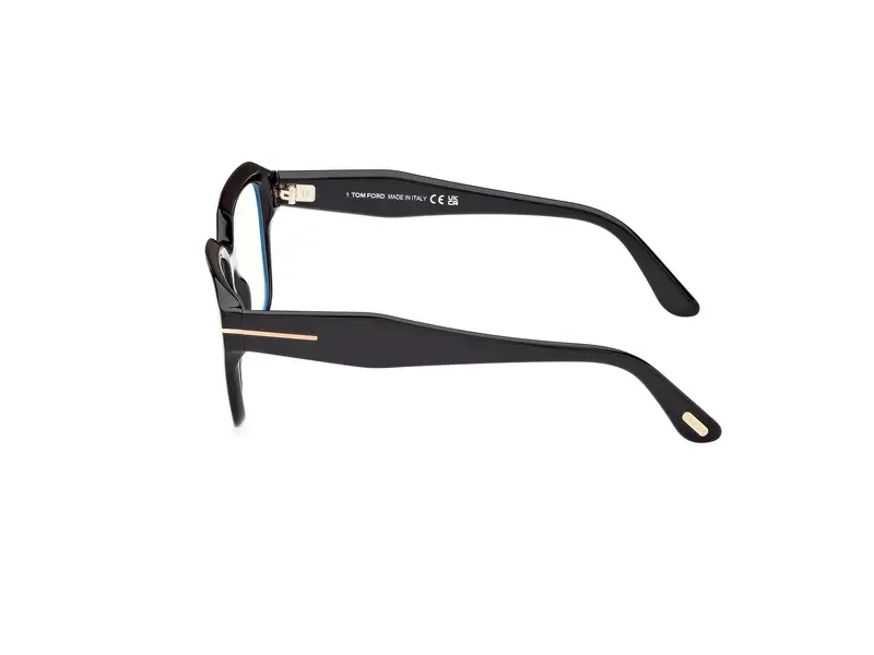 TOM FORD Donna FT5988-B 1 Montature da vista Acetato Nero Squadrata Normale miniatura 2