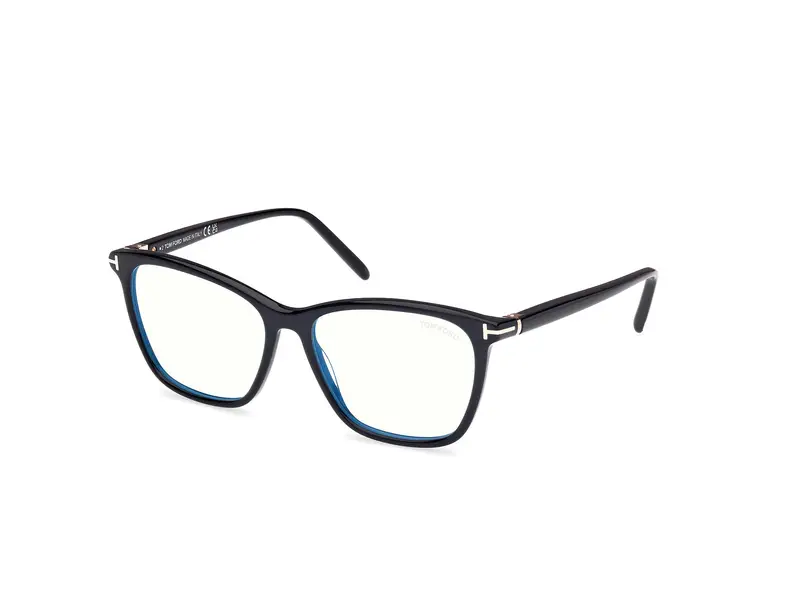 TOM FORD Donna FT5989-B 1 Montature da vista Acetato Nero  Squadrata Normale
