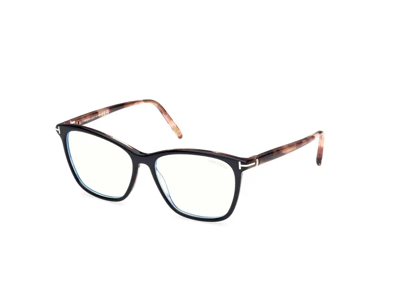 TOM FORD Donna FT5989-B 5 Montature da vista Acetato Nero  Squadrata Normale