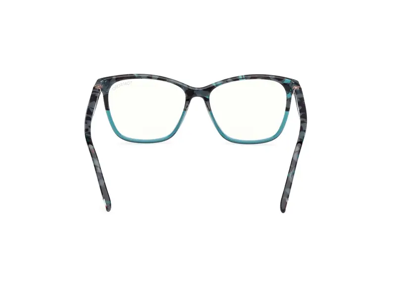 TOM FORD Donna FT5989-B 55 Montature da vista Acetato Havana Squadrata Normale miniatura 3