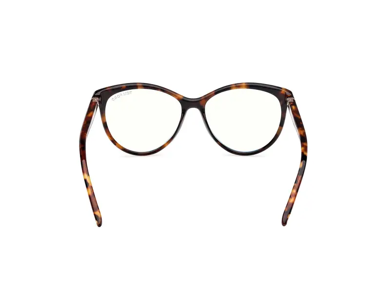 TOM FORD Donna FT5990-B 52 Montature da vista Acetato Havana Rotonda Normale miniatura 3
