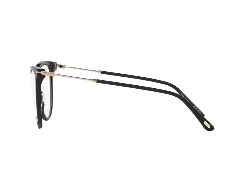 TOM FORD Donna FT5994-B 1 Montature da vista Acetato Nero Cat Eye Normale miniatura 3