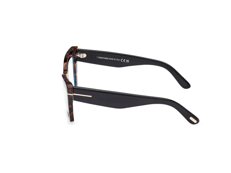 TOM FORD Donna FT6026-B 52 Montature da vista Acetato Havana Cat Eye Normale miniatura 2