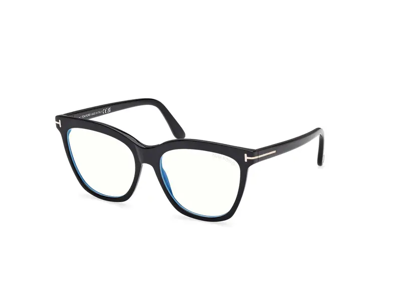 TOM FORD Donna FT6042-B 1 Montature da vista Acetato Nero  Farfalla Normale