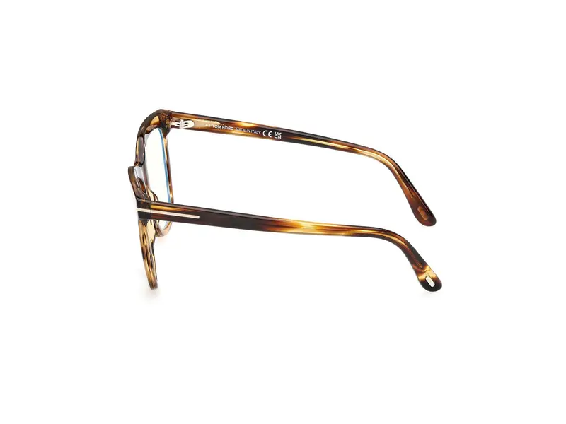 TOM FORD Donna FT6042-B 55 Montature da vista Acetato Havana Farfalla Normale miniatura 2