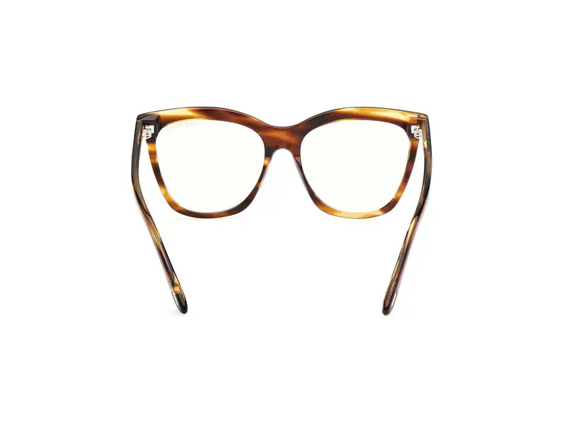 TOM FORD Donna FT6042-B 55 Montature da vista Acetato Havana Farfalla Normale miniatura 3