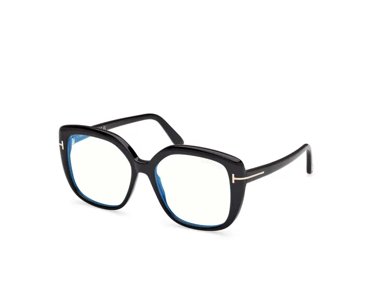 TOM FORD Donna FT6043-B 1 Montature da vista Acetato Nero  Squadrata Normale