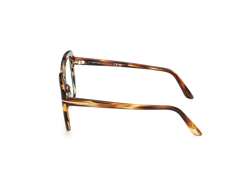 TOM FORD Donna FT6043-B 55 Montature da vista Acetato Havana Squadrata Normale miniatura 2