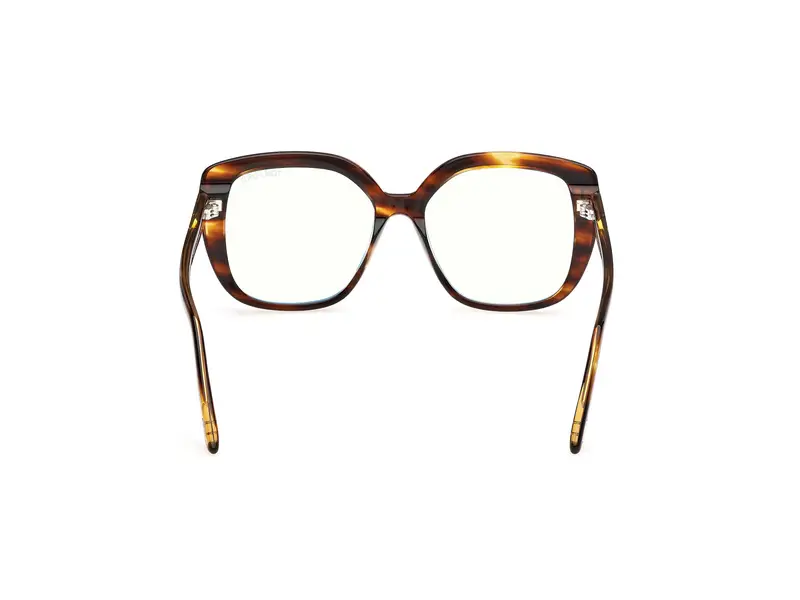 TOM FORD Donna FT6043-B 55 Montature da vista Acetato Havana Squadrata Normale miniatura 3