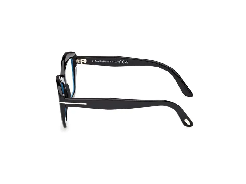 TOM FORD Donna FT6044-B 1 Montature da vista Acetato Nero Geometrica Normale miniatura 2