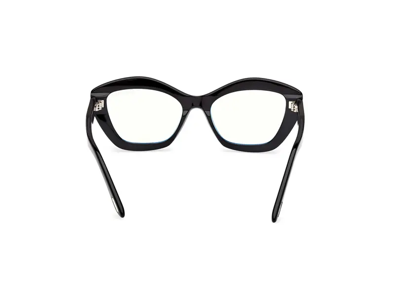 TOM FORD Donna FT6044-B 1 Montature da vista Acetato Nero Geometrica Normale miniatura 3