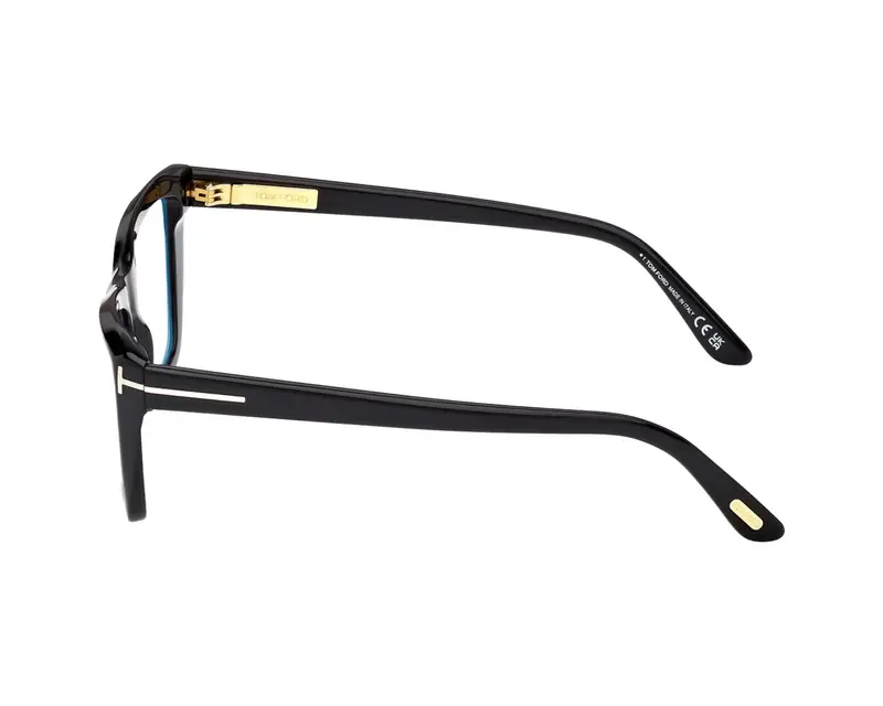 TOM FORD Donna FT6047-B 1 Montature da vista Acetato Nero Cat Eye Normale miniatura 2