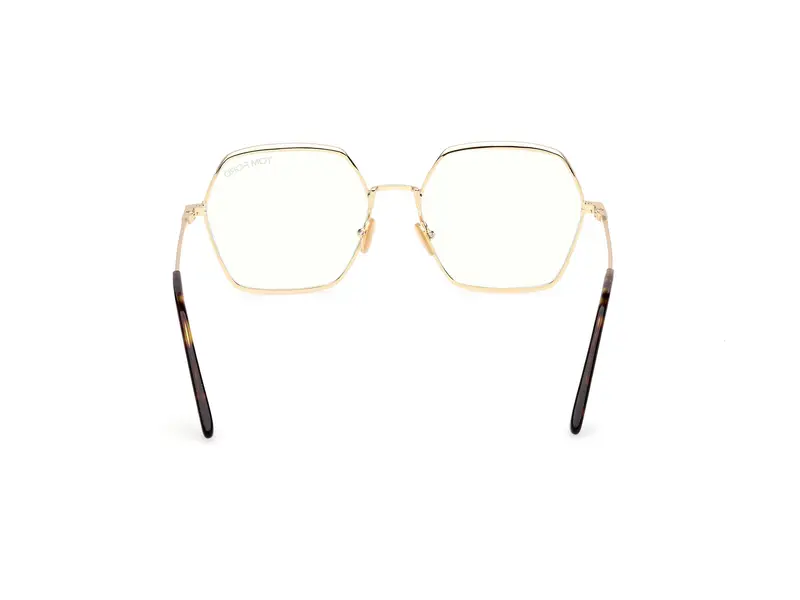 TOM FORD Donna FT6050-B 30 Montature da vista Metallo Oro Geometrica Normale miniatura 3