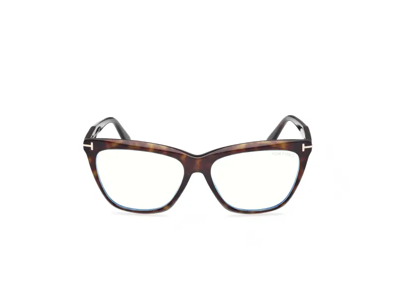 Donna FT6064-B 052 Montature da vista Acetato Havana Cat Eye Normale miniatura 2