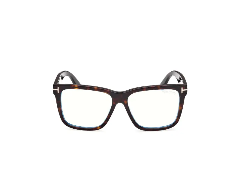 Donna FT6069-B 052 Montature da vista Acetato Havana Marrone Squadrata Normale miniatura 2