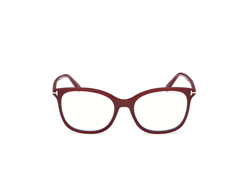 Donna FT6089-B 069 Montature da vista Acetato Bordeaux Squadrata Normale miniatura 2