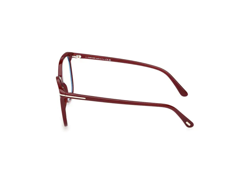Donna FT6089-B 069 Montature da vista Acetato Bordeaux Squadrata Normale miniatura 3