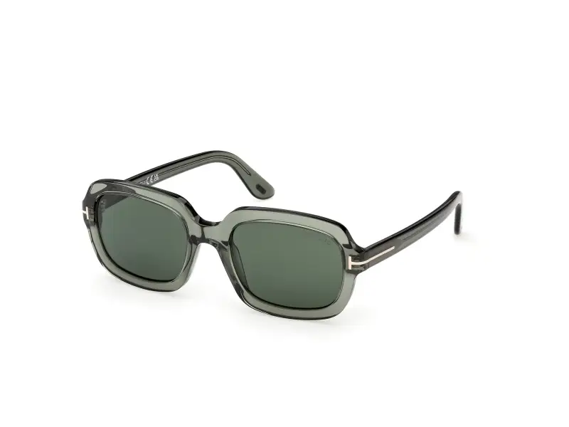 Donna TOM FORD FT1342 LANA-02 96N Occhiali da sole Acetato Verde Verde Squadrata Normale