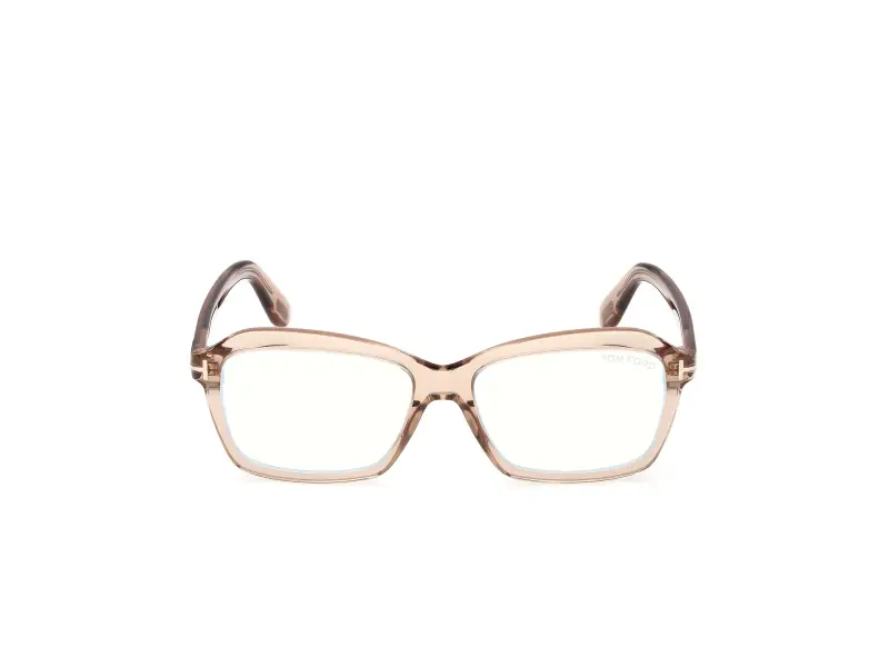Donna TOM FORD FT6129-B 045 Montature da vista Acetato Marrone Squadrata Normale miniatura 2