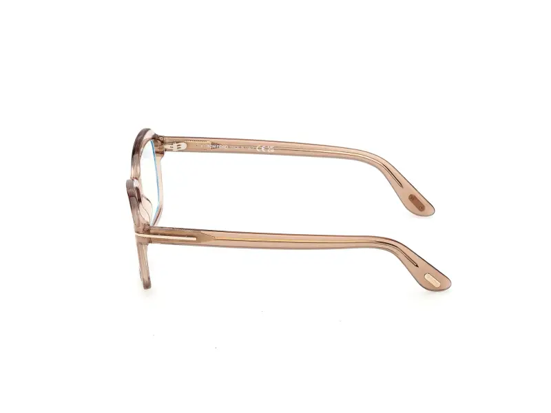 Donna TOM FORD FT6129-B 045 Montature da vista Acetato Marrone Squadrata Normale miniatura 3